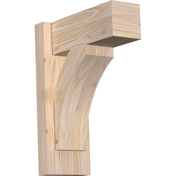 Ekena Millwork Thorton Block Smooth Outlooker, Douglas Fir, 5 1/2"W x 12"D x 16"H OUT06X12X16THR05SDF - main